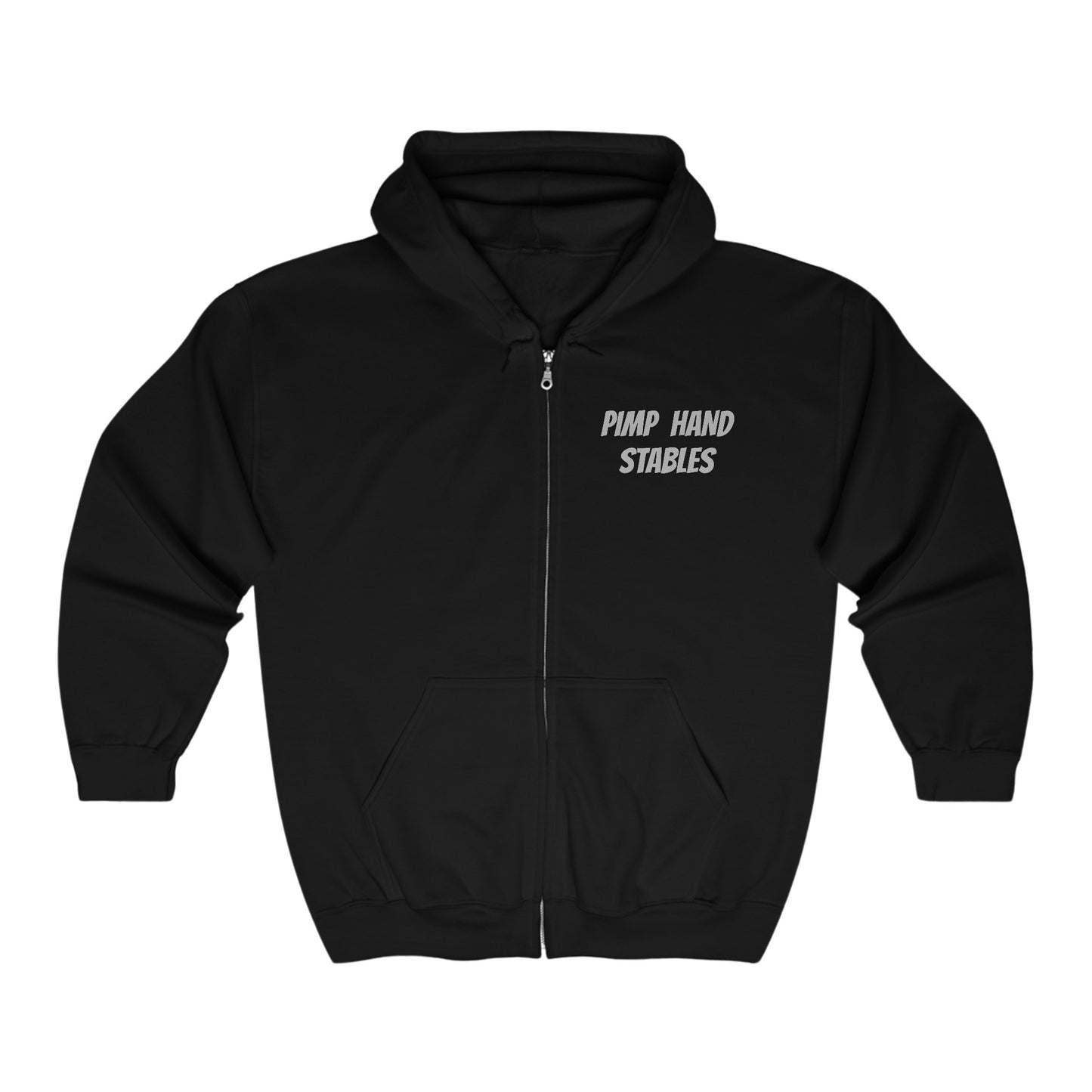 Pimp Hand Stables Unisex Heavy Blend™ Full Zip Hooded Sweatshirt