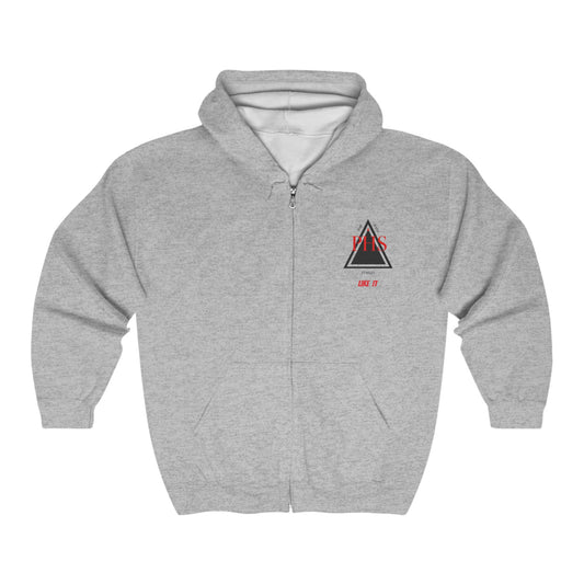 Pimp Hand Stables Logo Unisex Heavy Blend™ Full Zip Hooded Sweatshirt